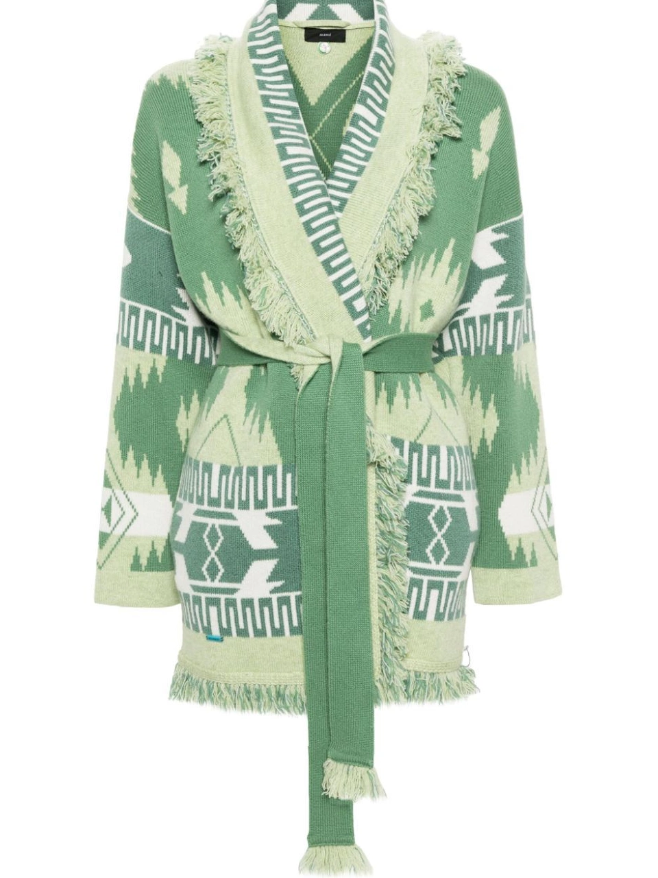 Women Icon cashmere cardigan Alanui belted 0825